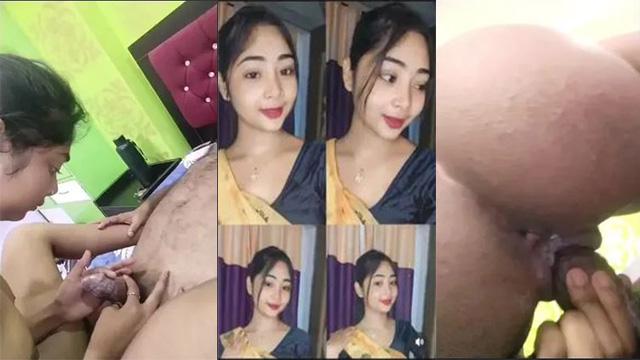 Cute 19yr Young Girl – Giving Blowjob Riding Painful Fucked Video